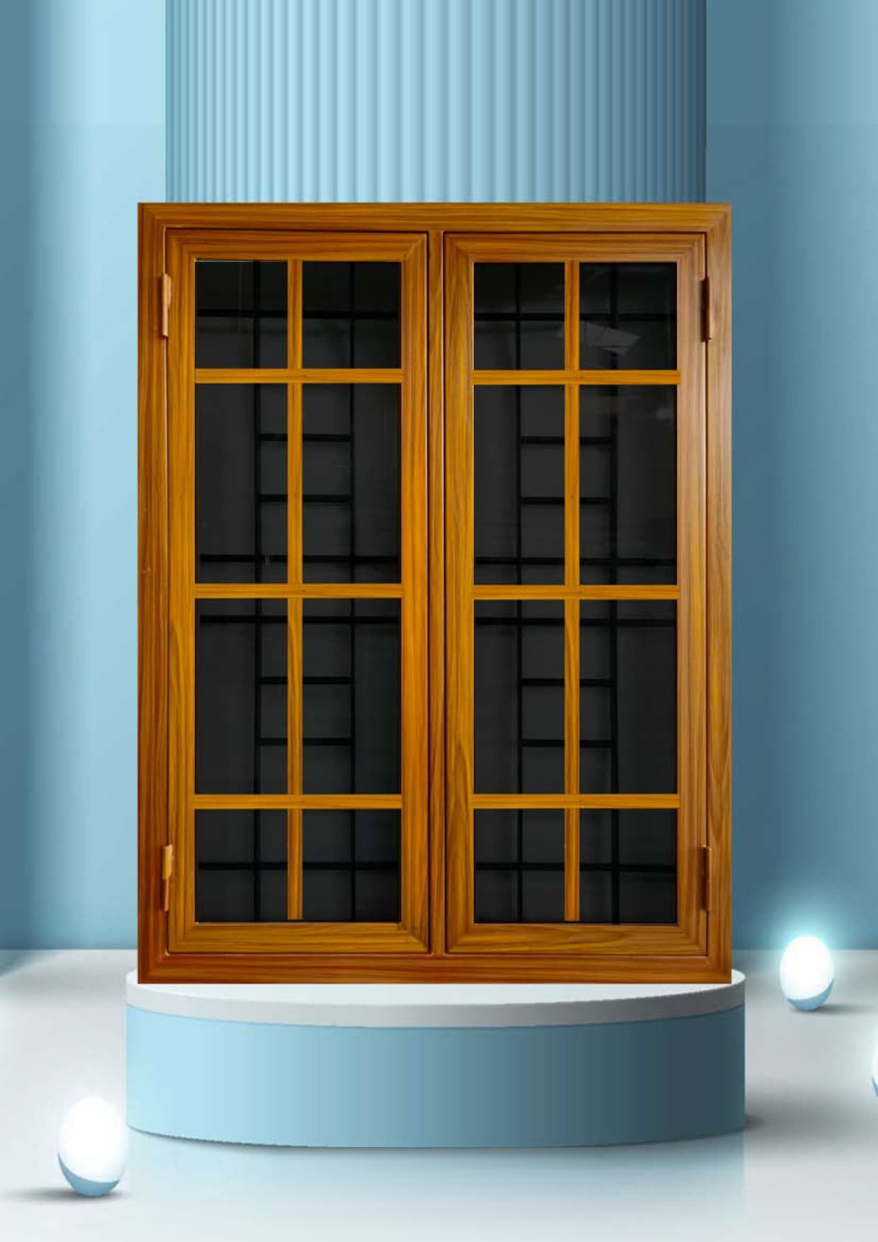 RG 666 Colonial Mullion Window